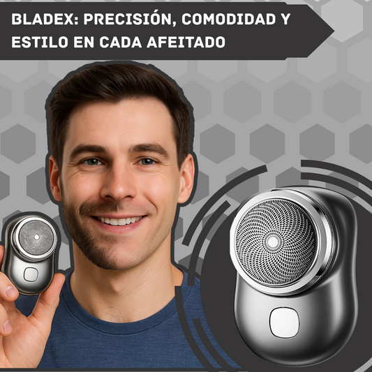 BLADEX | AFEITADO PRECISO Y RÁPIDO + CARGADOR USB INCLUIDO