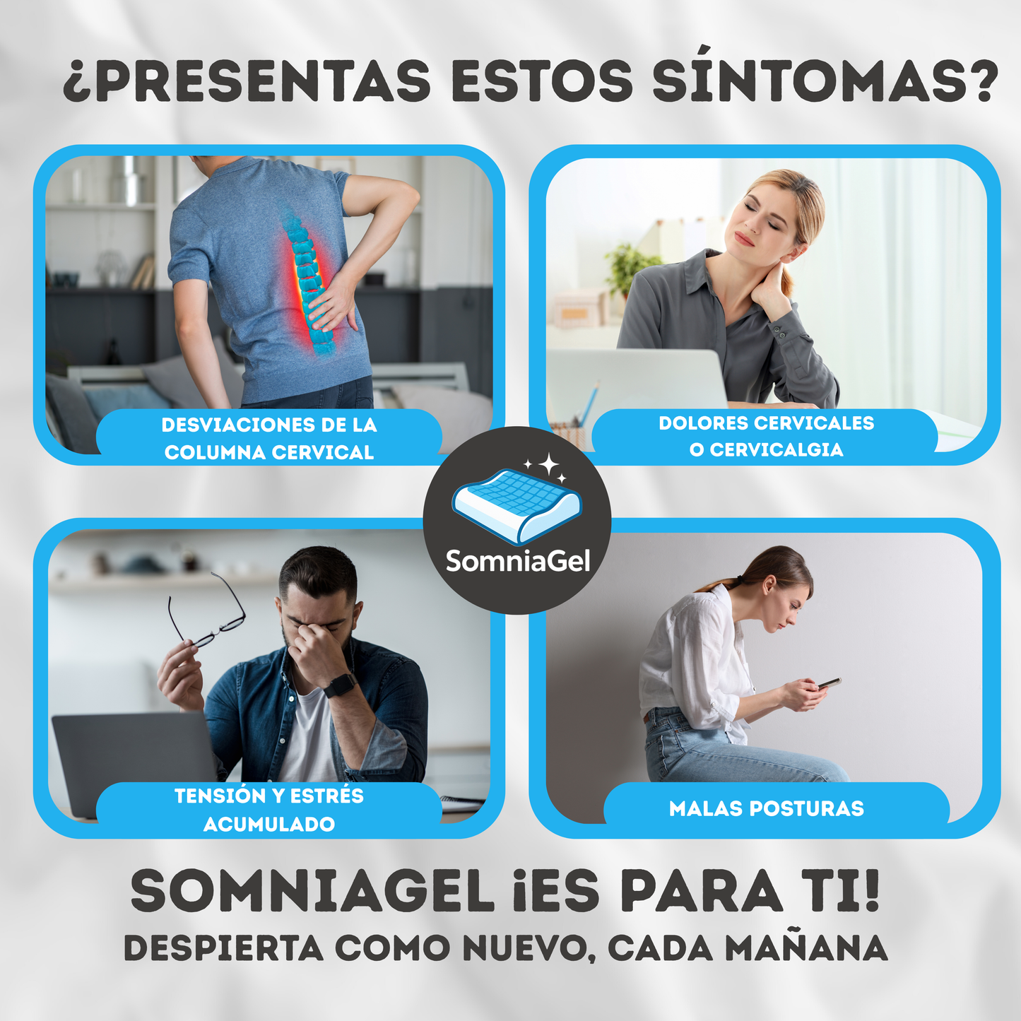 SOMNIAGEL | CONFORT Y DESCANSO PROFUNDO TODA LA NOCHE