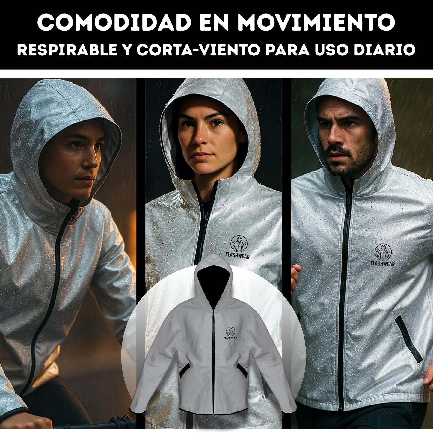 FLASHWEAR | SEGURIDAD Y VISIBILIDAD EN CUALQUIER LUGAR