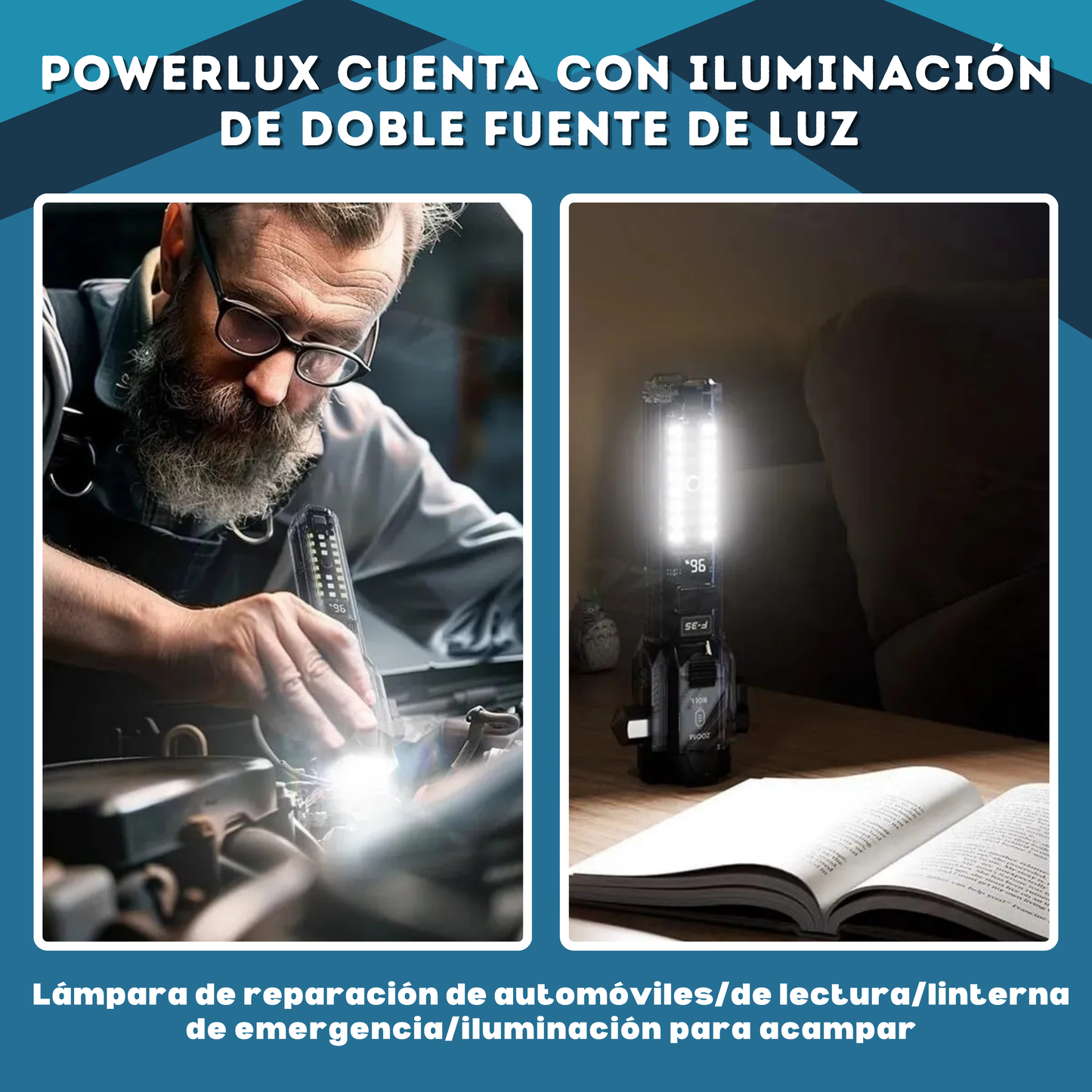 POWERLUX | LUZ INTENSA Y SEGURIDAD EN CUALQUIER SITUACIÓN