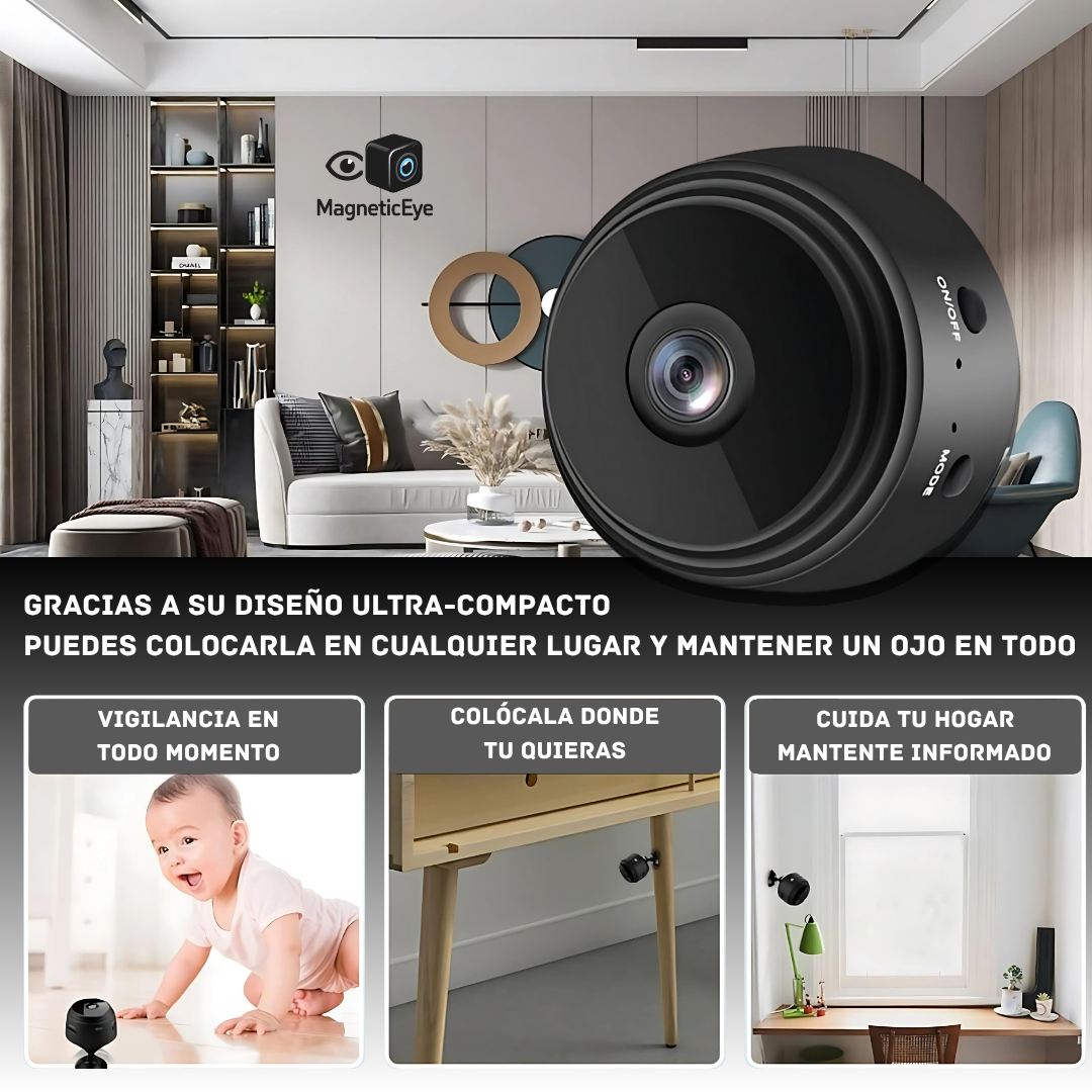 MAGNETICEYE | VIGILANCIA PRECISA Y DISCRETA + TARJETA SD INCLUIDA
