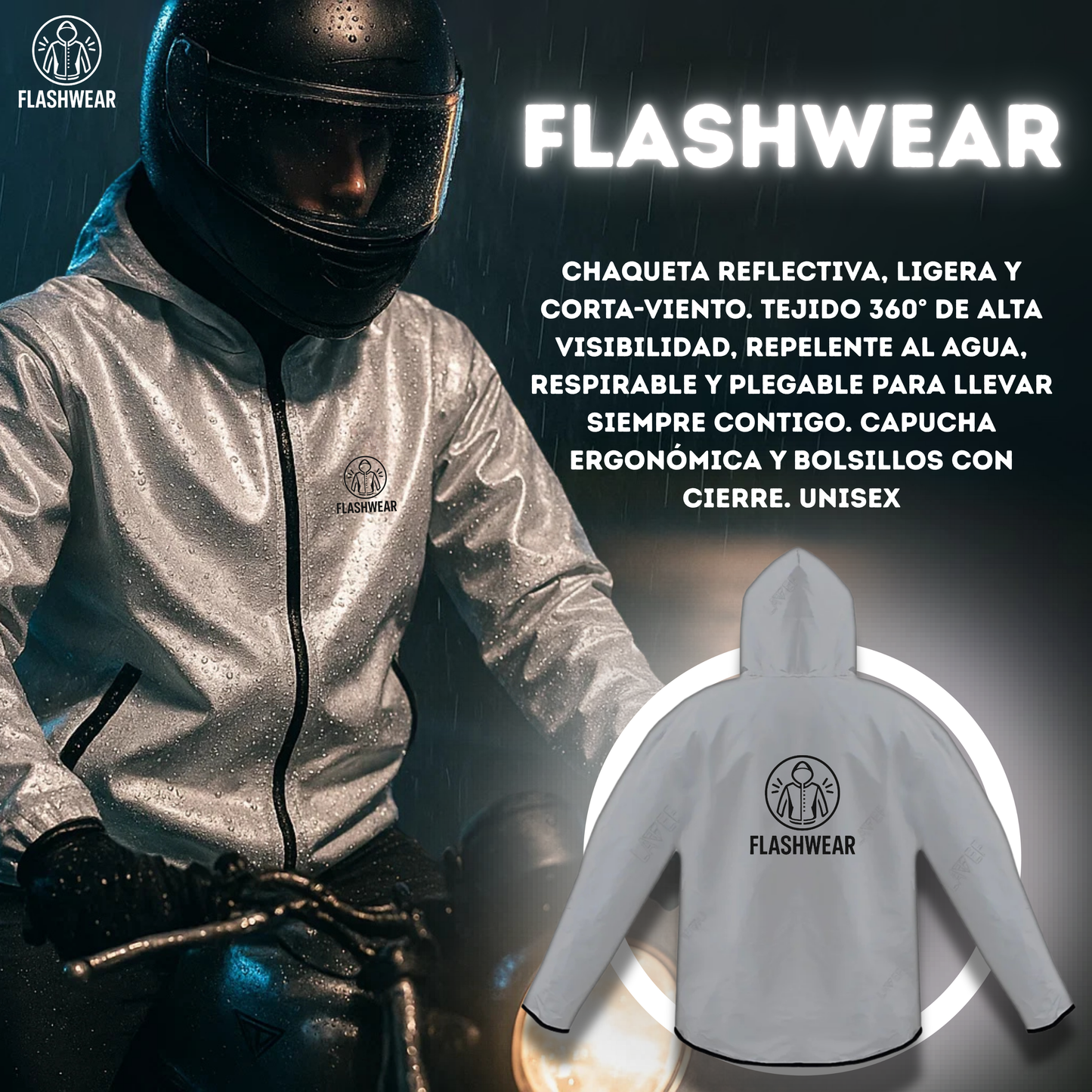 FLASHWEAR | SEGURIDAD Y VISIBILIDAD EN CUALQUIER LUGAR