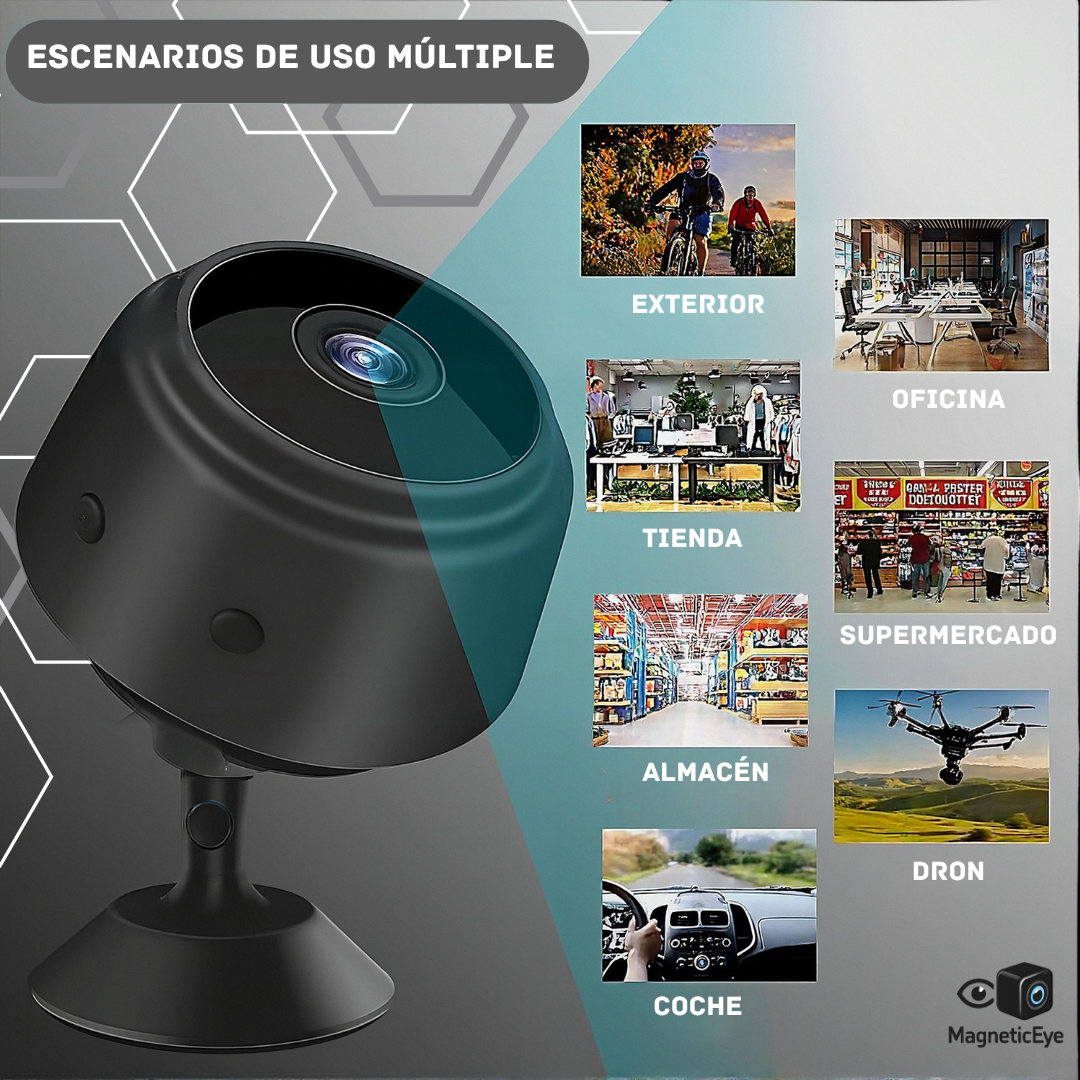 MAGNETICEYE | VIGILANCIA PRECISA Y DISCRETA + TARJETA SD INCLUIDA