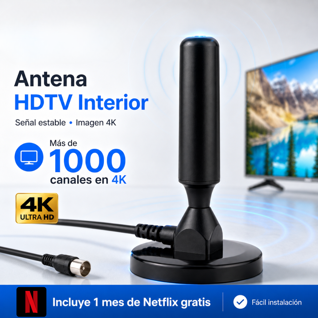 ANTENA TDT DE 30 DECIBELES