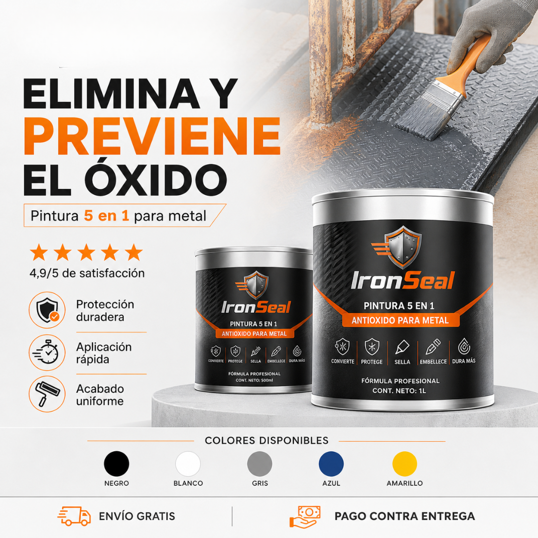Iron seal reparacion