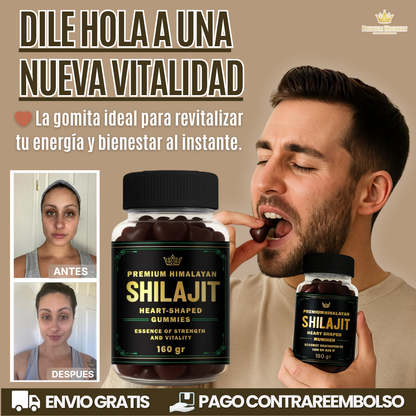 GOMITAS SHILAJIT | ENERGÍA NATURAL, ENFOQUE Y RENDIMIENTO