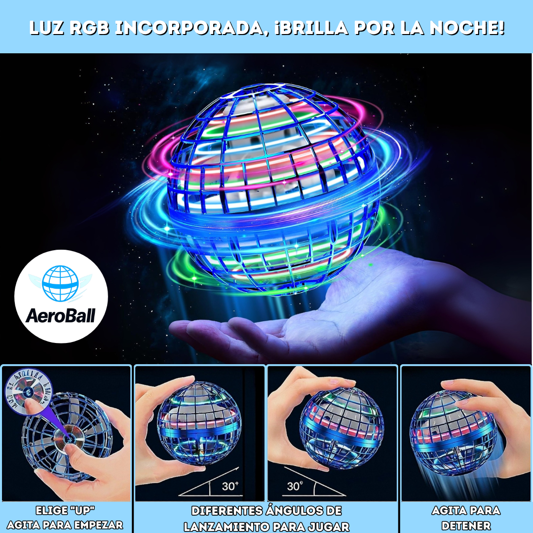 AEROBALL | JUEGO, LUCES Y GIROS QUE DESPIERTAN TU CREATIVIDAD