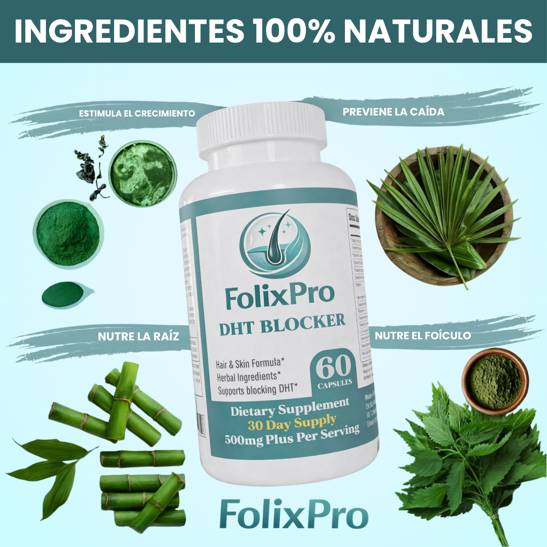 FOLIXPRO® | RECUPERA TU CABELLO Y TRANSFORMA TU IMAGEN EN 30 DÍAS