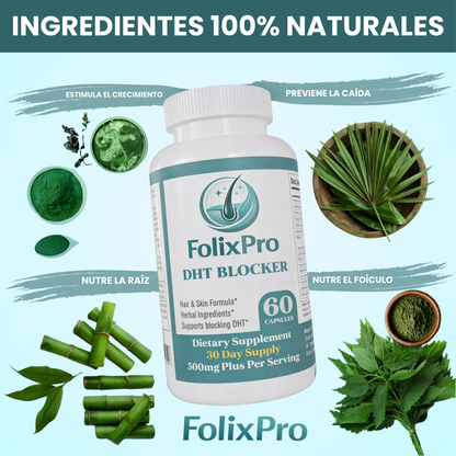 FOLIXPRO® | RECUPERA TU CABELLO Y TRANSFORMA TU IMAGEN EN 30 DÍAS