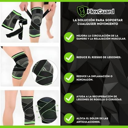 FLEXGUARD | COMODIDAD Y SOPORTE PARA TU RODILLA OFERTA 2X1